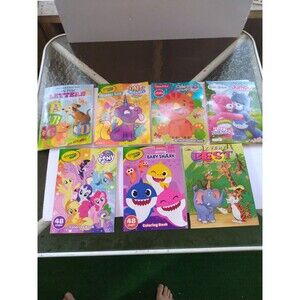 CHILDREN'S COLORING & ACTIVITY 7 BOOK BUNDLE/ FAST SHIPPING!!